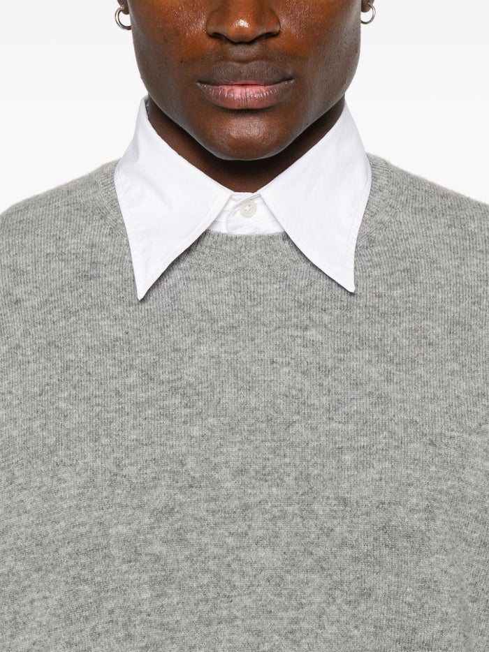 Comme Des Garcons Shirt Gray Men's Sweater 4