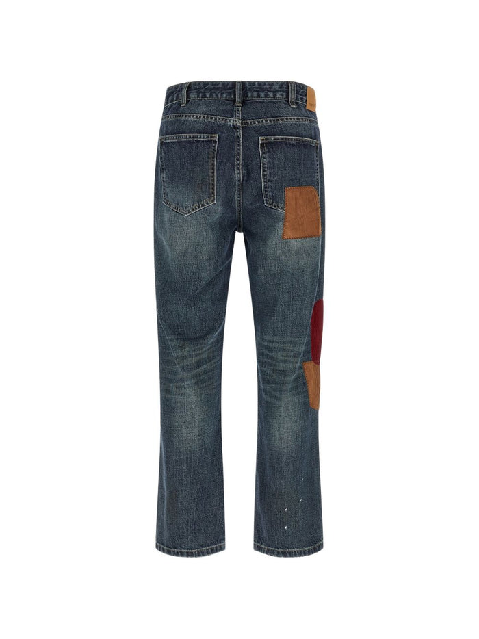 Found Men's Blue Jeans 4