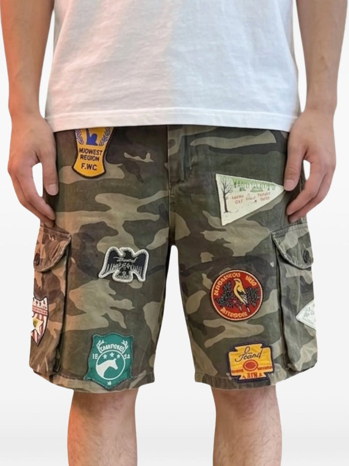 Found Short Patch Men's Camouflage 1