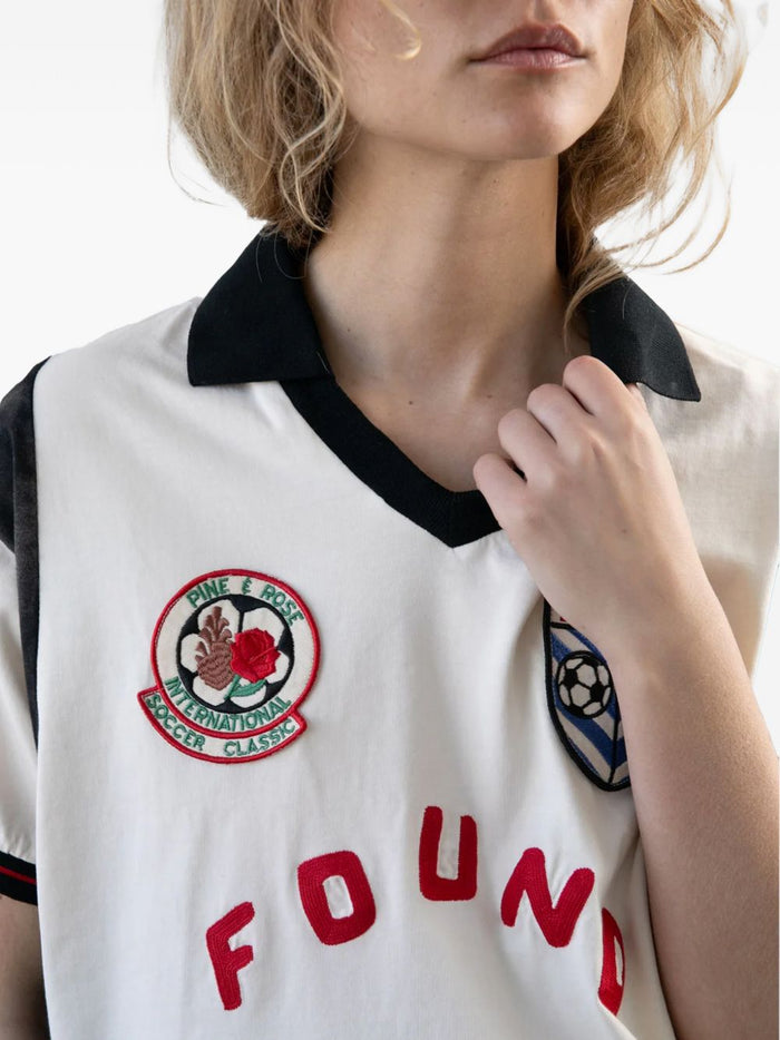 Found T-shirt Sportiva Uomo Crema 2