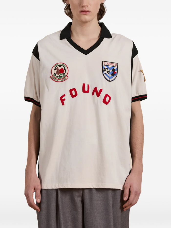 Found T-shirt Sportiva Uomo Crema 1