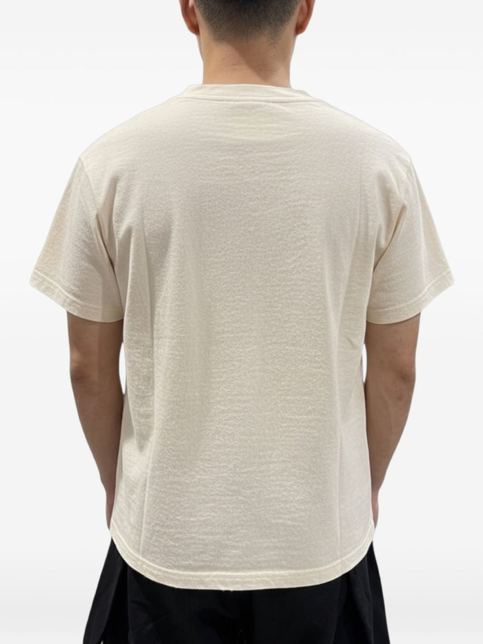 Found T-shirt Effetto Macchiato Uomo Bianco 2