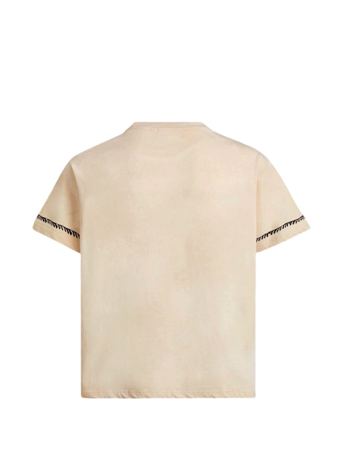 Found T-shirt Stampata Uomo Beige 3