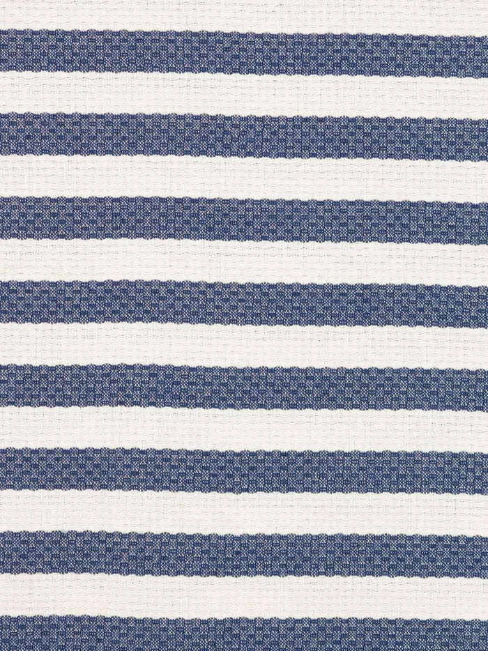 Mc2 Saint Barth Telo Mare Foutas Righe Unisex Bianco-Blu 2