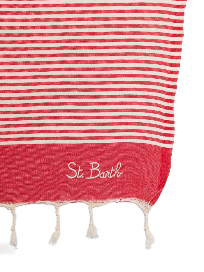 Mc2 Saint Barth Telo Mare Foutas Unisex Rosso 2