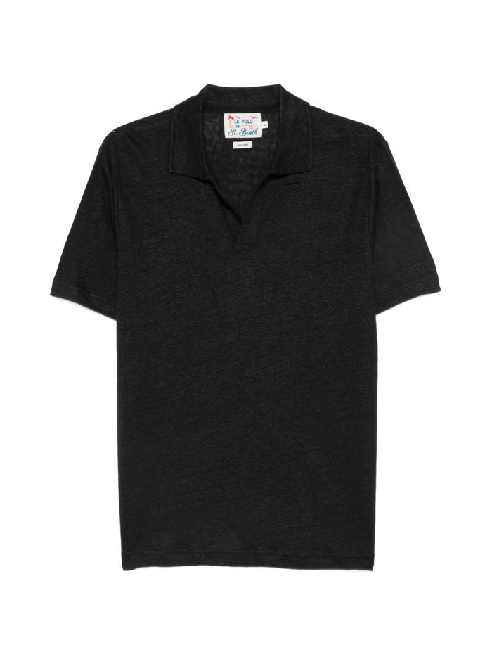 Mc2 Saint Barth Polo Fraser Uomo Nero 1