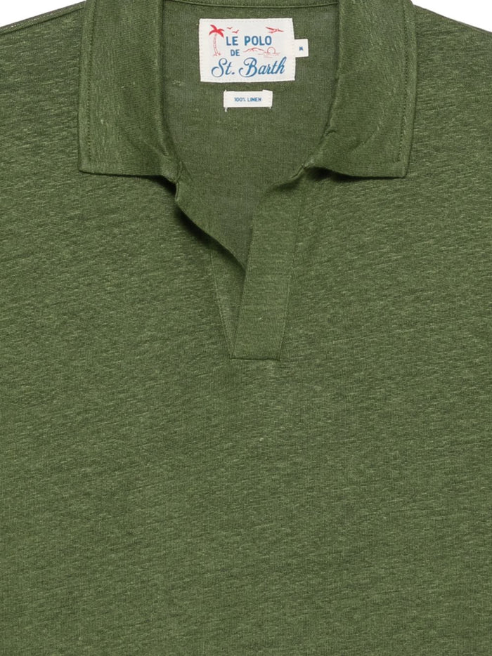 Mc2 Saint Barth Polo Fraser Uomo Verde 3