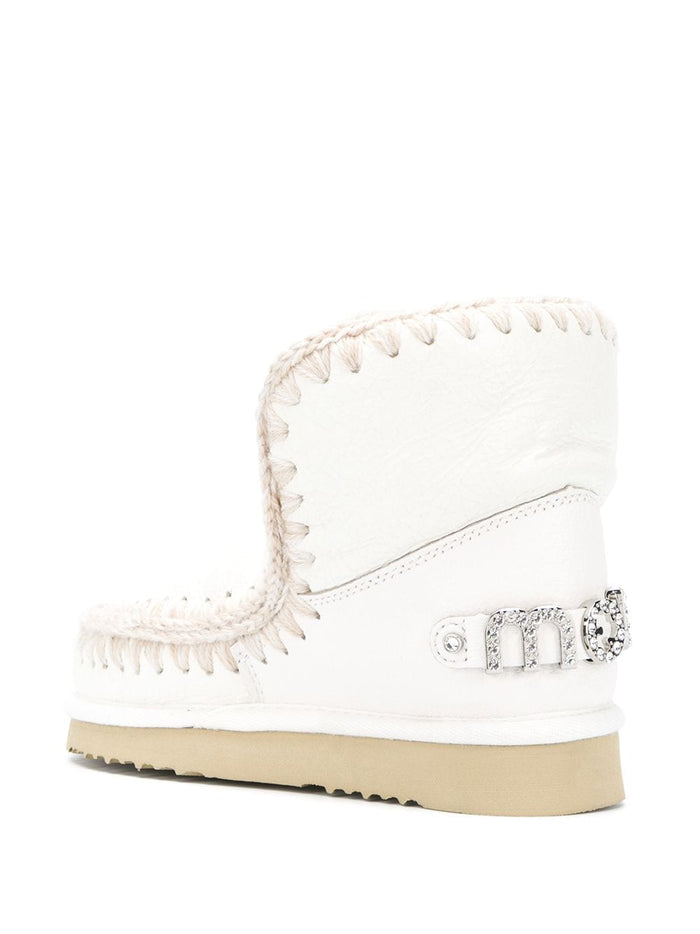 Mou Scarpa Bianco Donna Eskimo 18 Logo 4