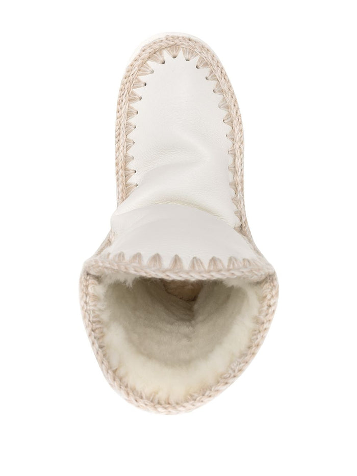 Mou Damen Eskimo 24 Logo Schuh in weiß 4