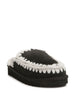 Mou Scarpa Nero Donna Eskimo Slipper 3