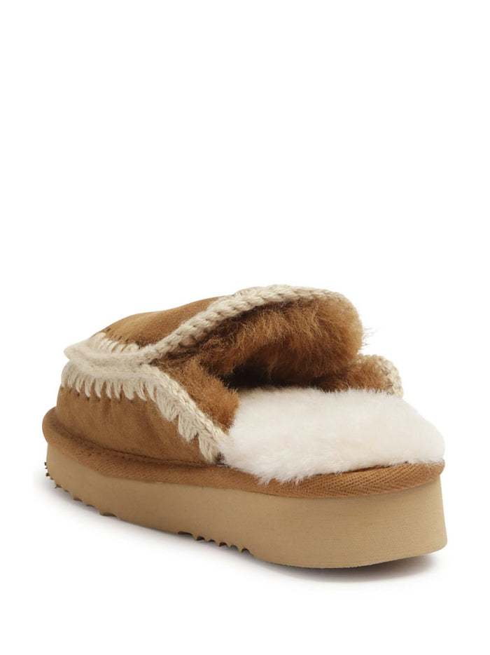 Mou Scarpa Marrone Donna Eskimo Slipper 2