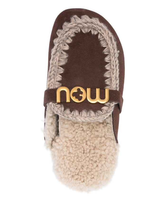 Mou Scarpa Marrone Donna Ciabatta Winter Bio Slide 3