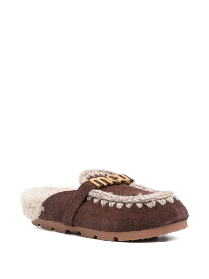 Mou Scarpa Marrone Donna Ciabatta Winter Bio Slide 4