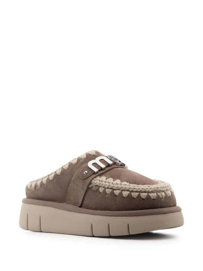 Mou Scarpa Grigio Donna Bounce Clog 4