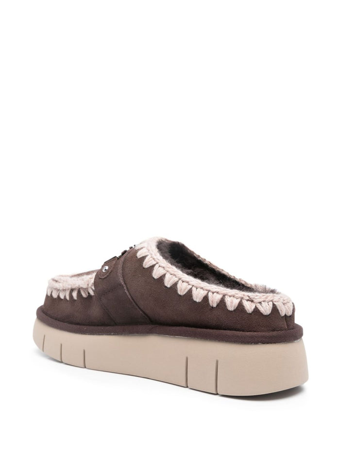 Mou Scarpa Marrone Donna Bounce Clog 2