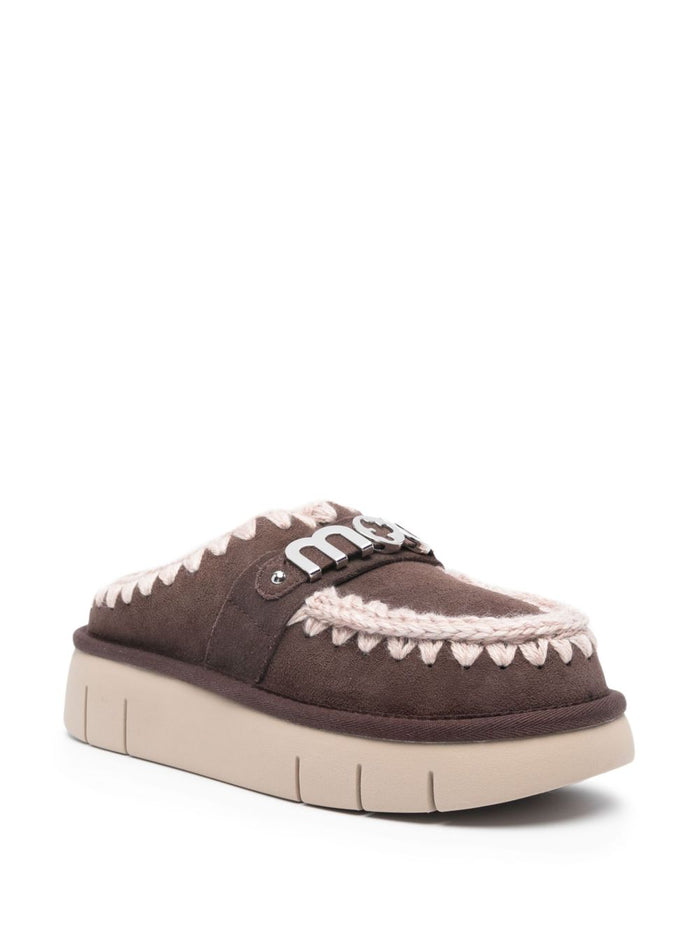 Mou Scarpa Marrone Donna Bounce Clog 3