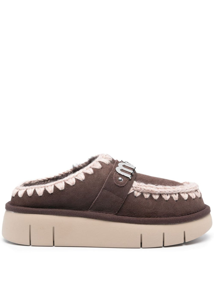 Mou Scarpa Marrone Donna Bounce Clog 1