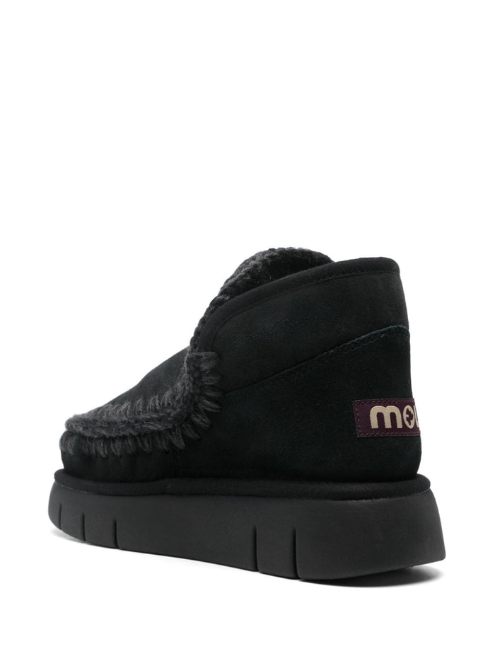 Mou Scarpa Nero Donna Eskimo Bounce 3