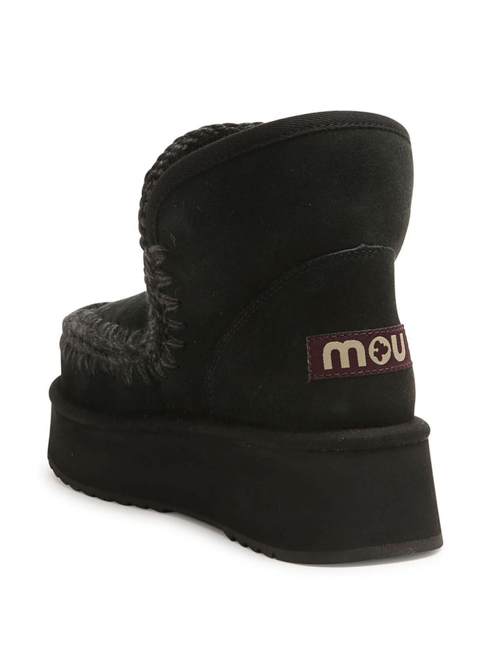 Mou Scarpa Nero Donna Mini Eskimo Boot 3