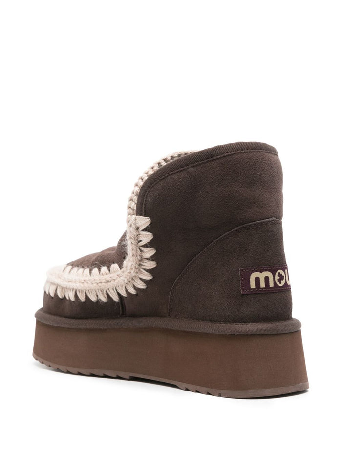 Mou Stivaletti Marrone Donna Mini Eskimo Platform Boot 2
