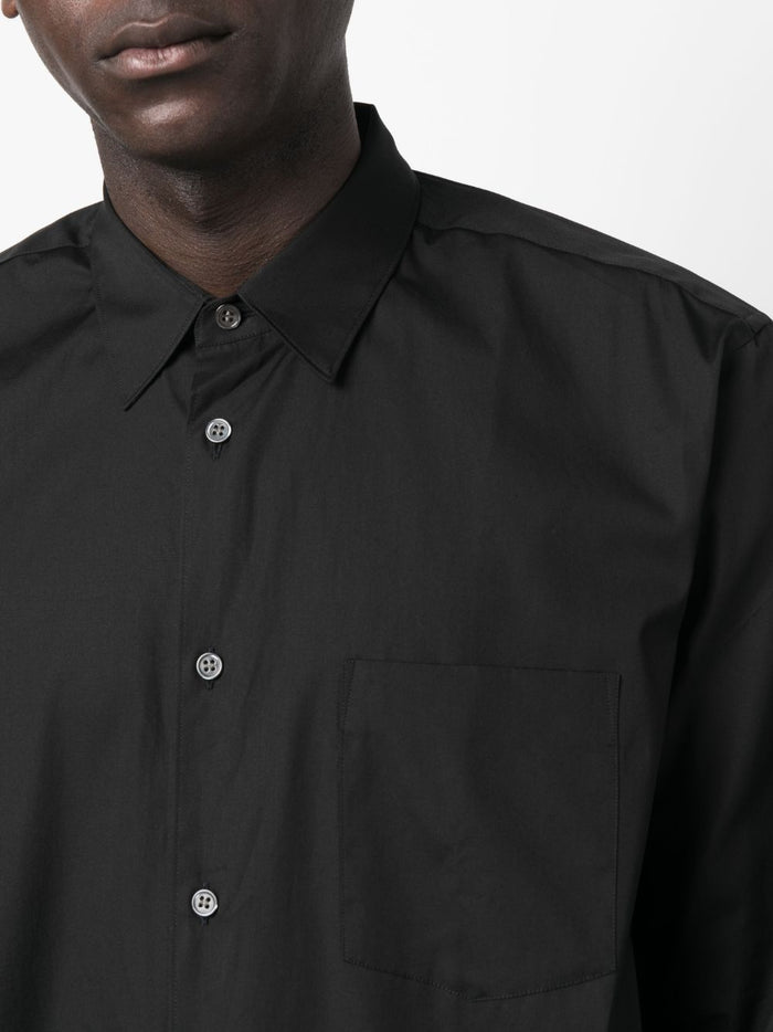 Comme Des Garcons Shirt Camicia Nero Uomo Taschino 4