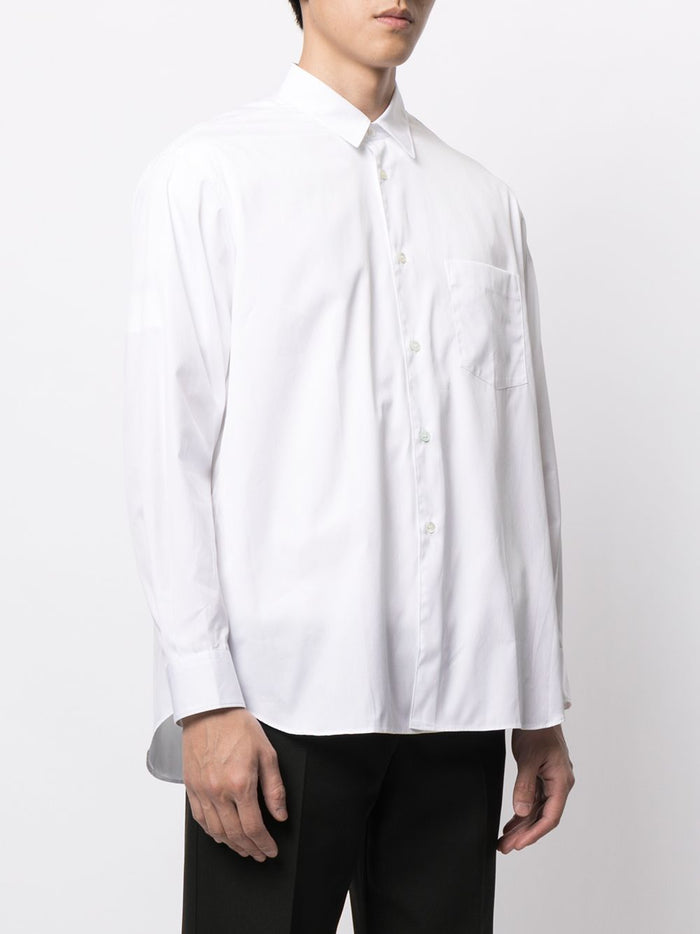 Comme Des Garcons Shirt White Man Shirt 2