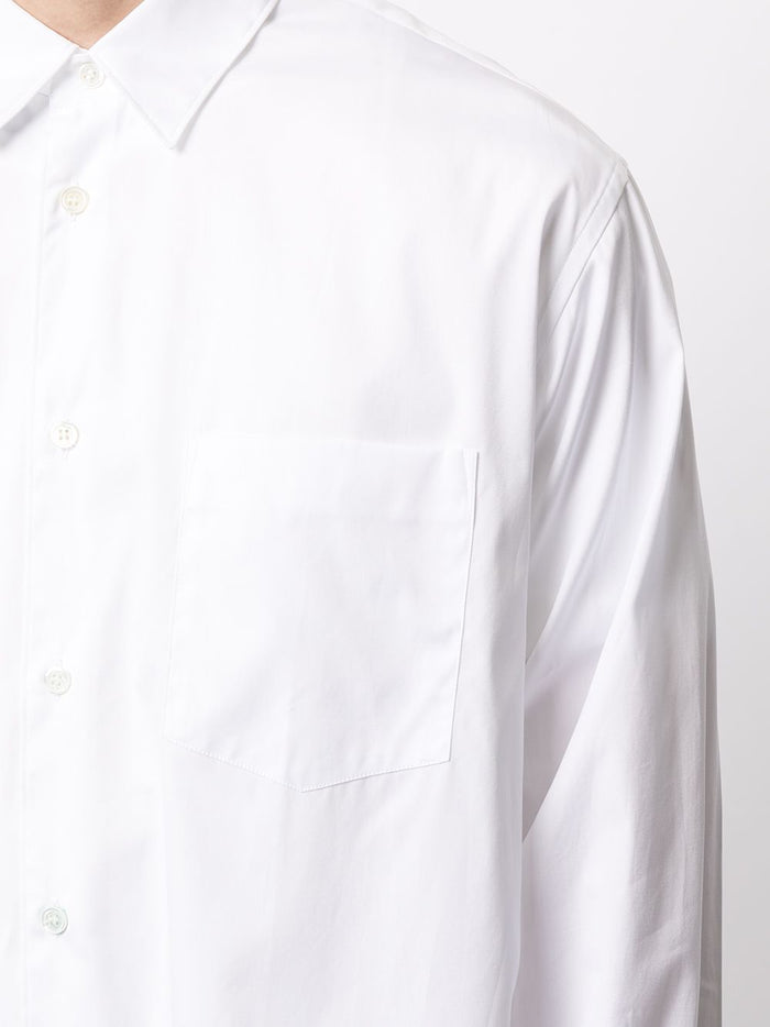 Comme Des Garcons Shirt White Man Shirt 4