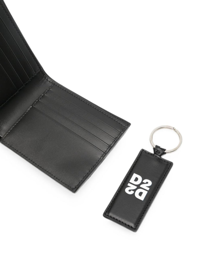 Dsquared2 Portafoglio Nero Uomo 3