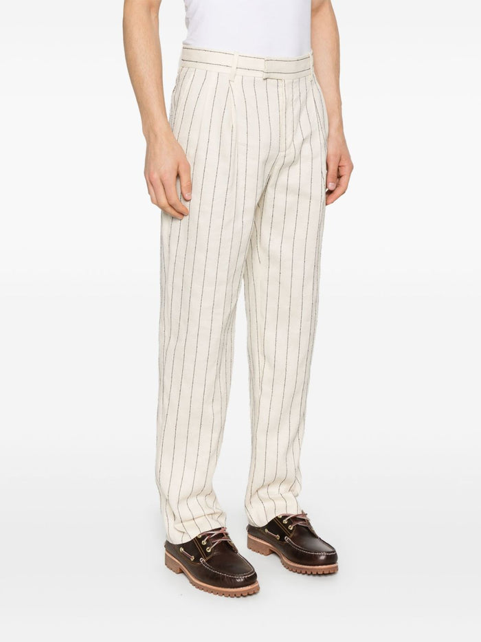 Drole De Monsieur Pantalone Beige Uomo 3