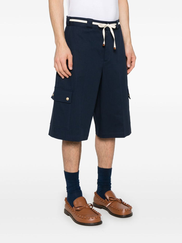 Drole De Monsieur Short Blu Uomo 3