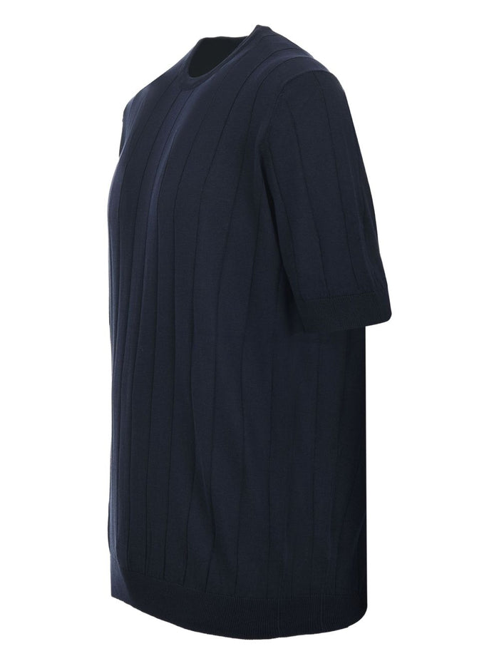 Filippo De Laurentis T-shirt Blu Uomo in Filo 2
