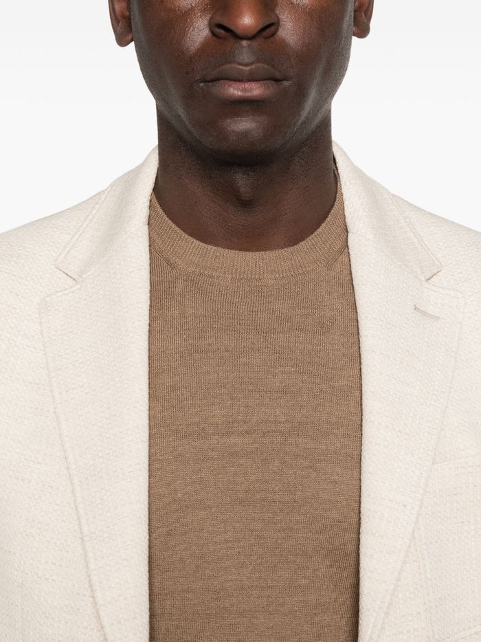 Filippo De Laurentis Maglia Maniche Corte Uomo Marrone 4