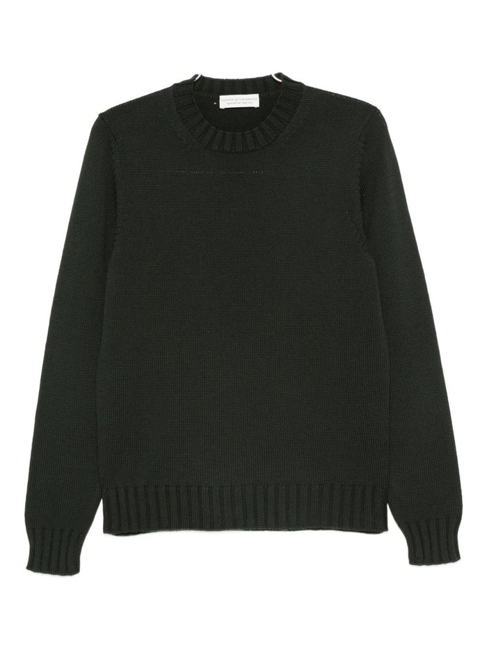 Filippo De Laurentis Maglia Verde Uomo Scollo Tondo 5