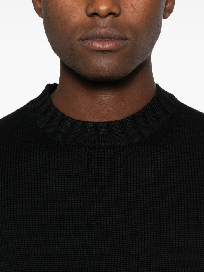 Filippo De Laurentis Maglia Nero Uomo Scollo Tondo 4