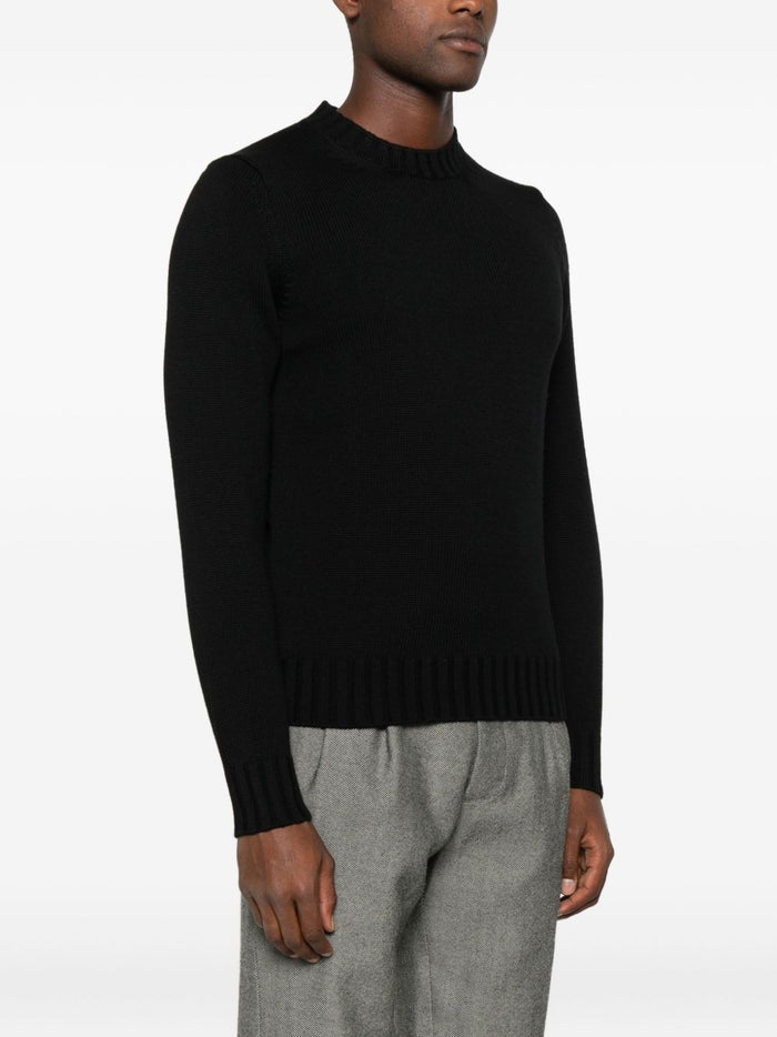 Filippo De Laurentis Maglia Nero Uomo Scollo Tondo 1