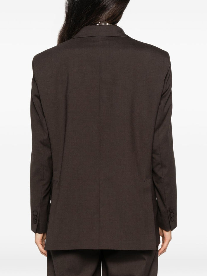 Marsem Giacca Marrone Donna 4