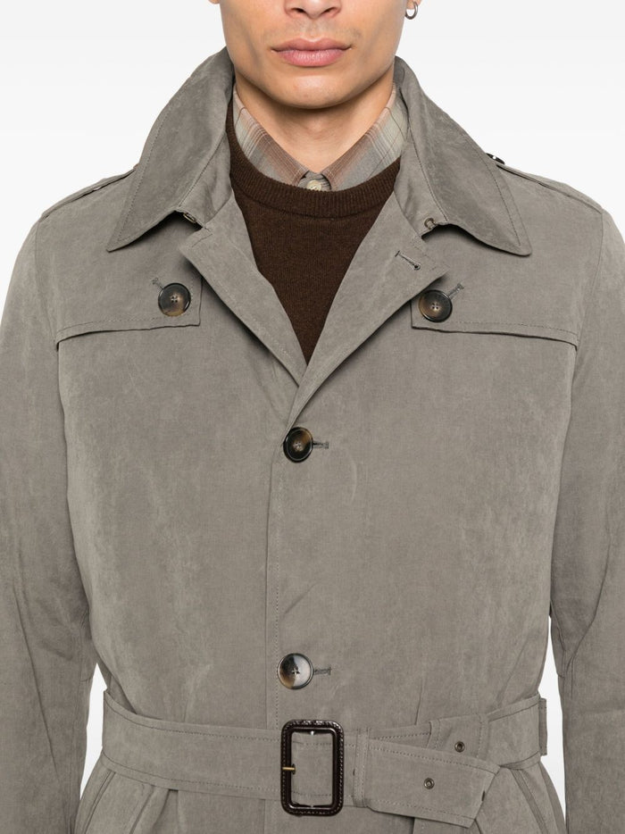 Der graue Trenchcoat für Herren 2