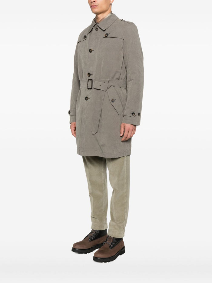 Der graue Trenchcoat für Herren 3