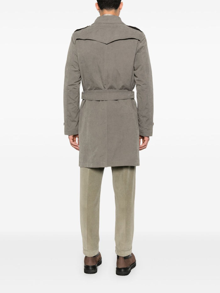 Der graue Trenchcoat für Herren 5