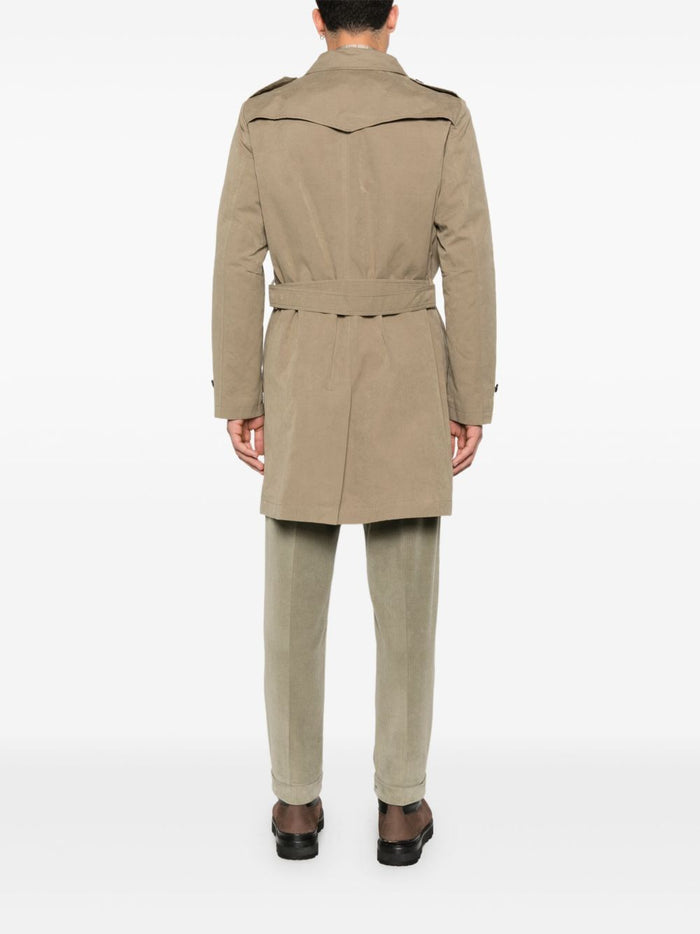 Der beige Trenchcoat für Herren 5