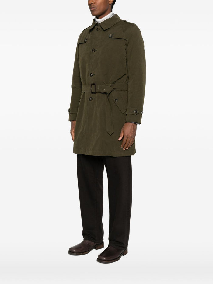 L'impermeabile Trench Verde Uomo 4