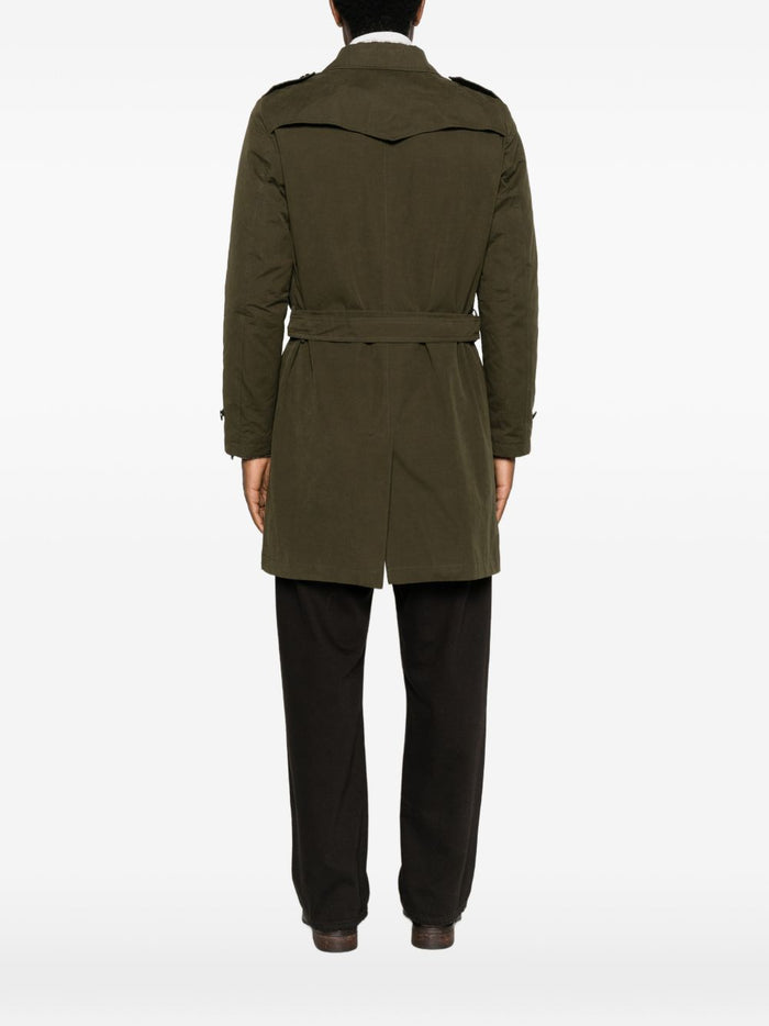 L'impermeabile Trench Verde Uomo 5