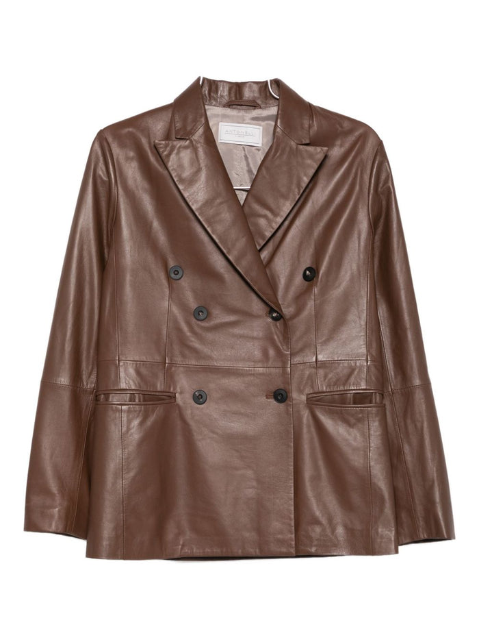 Braune Damenjacke von Antonelli 1