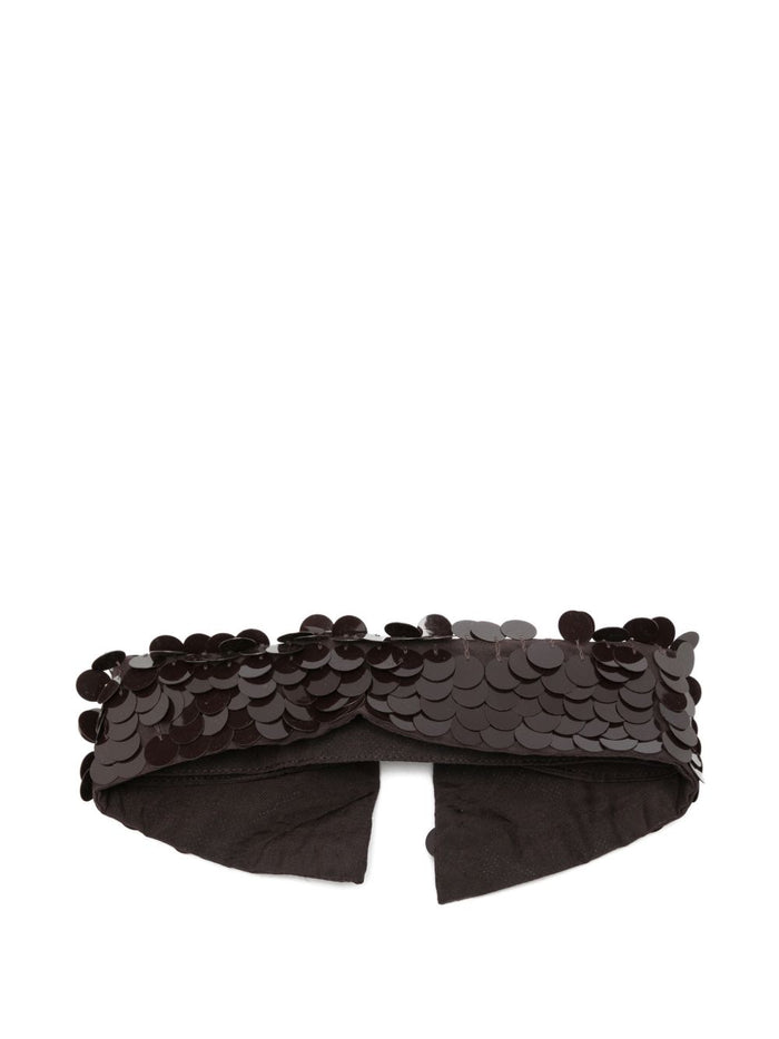 P.a.r.o.s.h. Colletto Marrone Donna 2