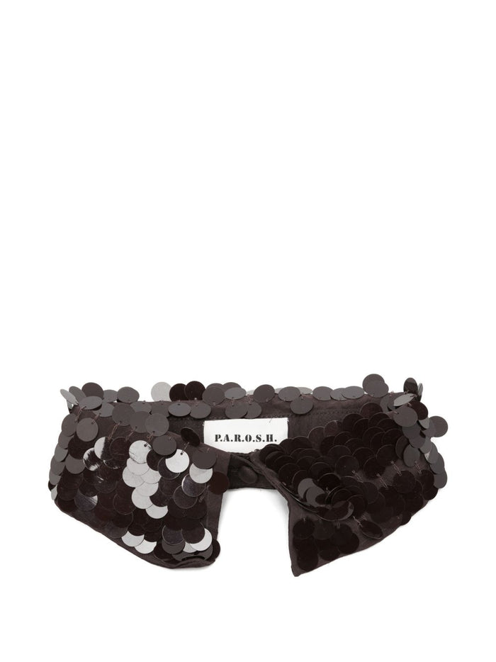 P.a.r.o.s.h. Colletto Marrone Donna 1