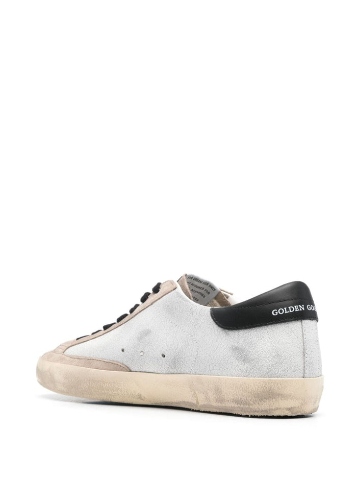 Golden Goose White Men's Super Star Shoes 2