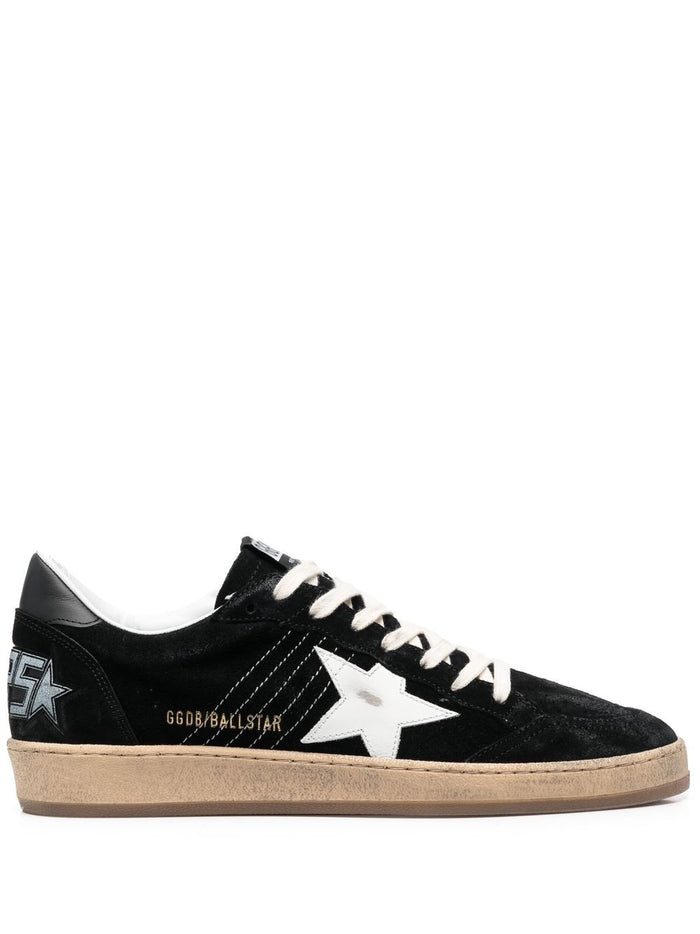 Golden Goose Scarpa Nero Uomo Ball Star 1