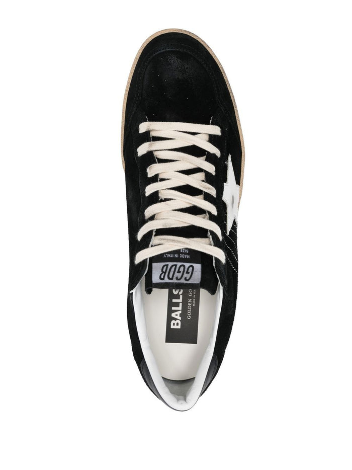 Golden Goose Scarpa Nero Uomo Ball Star 3