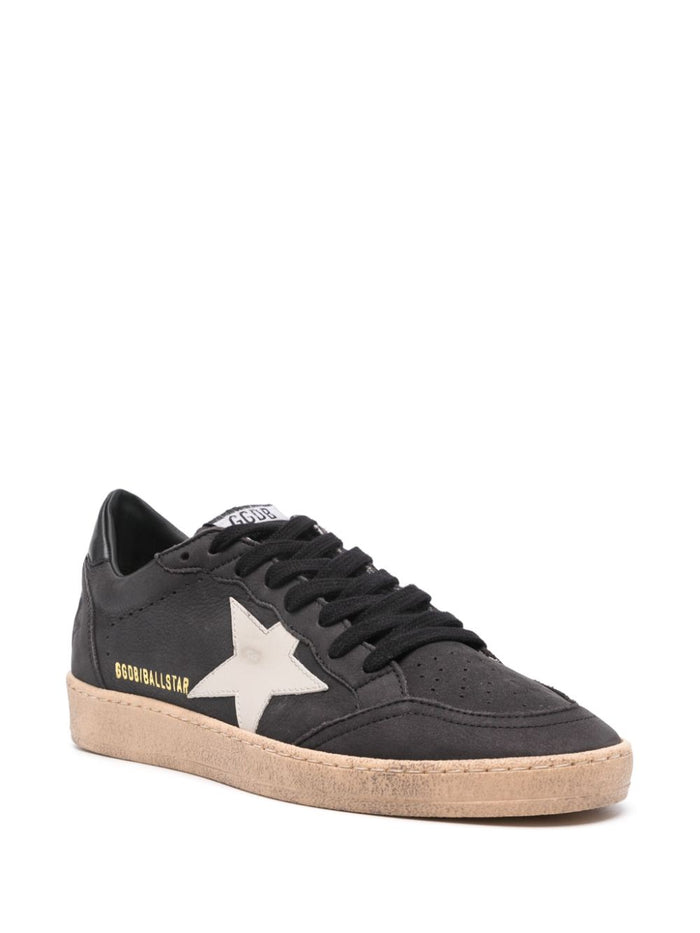 Golden Goose Ball Star Uomo Scarpa Grigio-Bianco 4