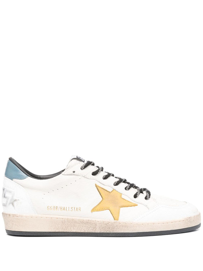 Golden Goose Ball Star Uomo Scarpa Bianco 1